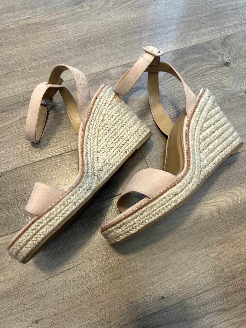 NWOT Banana Republic Espadrille wedge sandals, size 10